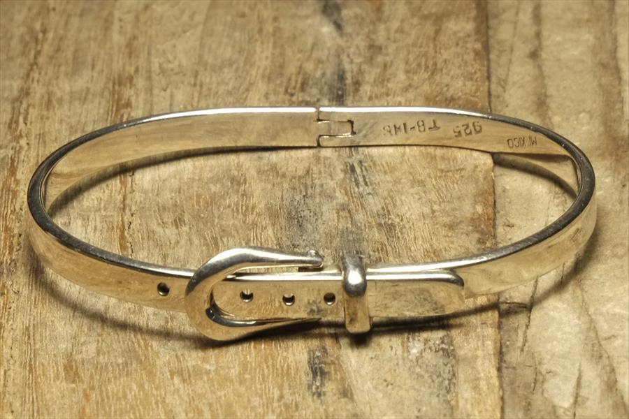 ヴィンテージ メキシカン シルバー (B106) ビンテージ アクセ ベルト ブレスレット レア Vintage Mexican Silver 925 Bracelet
