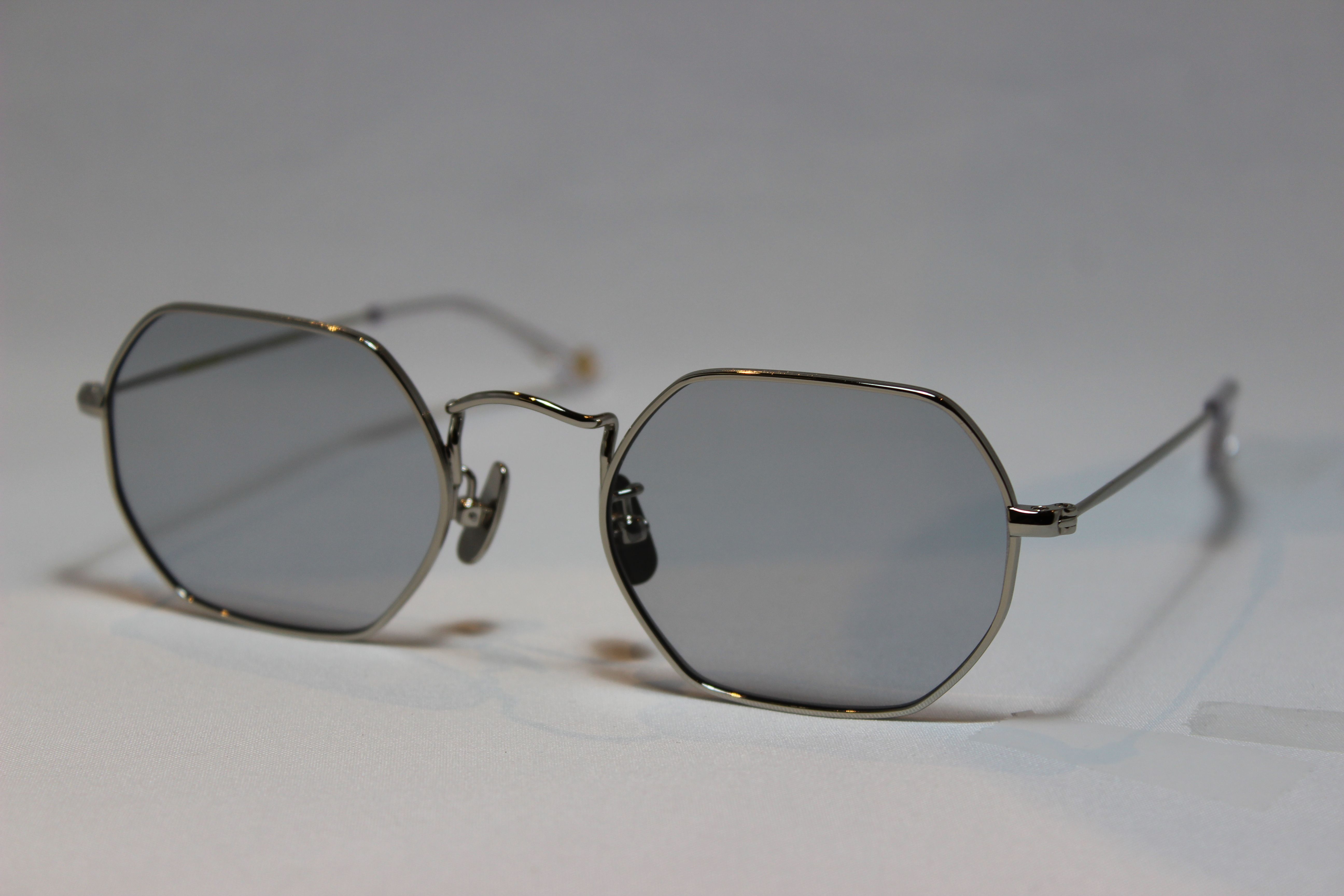 フリーダム スペクタクルス クリス サングラス シルバー メタル FREEDOM SPECTACLES CHRIS (Silver/Light Gray-Lens)
