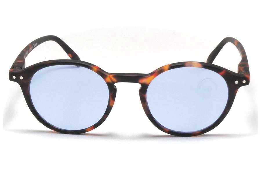 IZIPIZI SUN LIGHT COLOR イジピジ サングラス ライトカラーレンズ #D Tortoise Blue