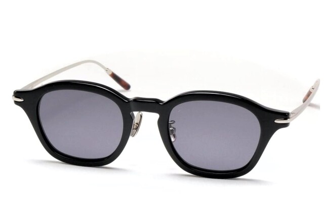 A.D.S.R. サングラス BYRNE バーン 01 (Shiny Black Silver/ Black)