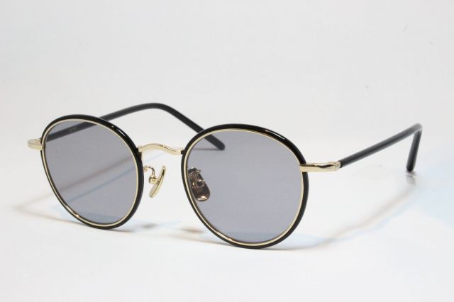 A.D.S.R. / adsr サングラス　 CAMERON【キャメロン】 01 (d) （ Shiny Black / Gold (Metal) / Black (Clear) ）（エーディーエスアール）