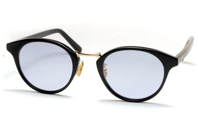 A.D.S.R.（エーディーエスアール） EDDIE [ エディ ] 01 （ Black & Gold Metal / Light. Blue ）