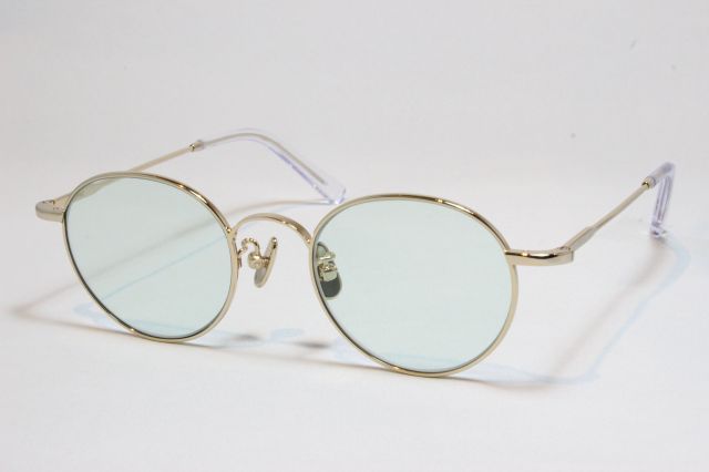 A.D.S.R.（エーディーエスアール） LOU [ ルー ] 01 Mint（Gold  Metal / Light. Green ）