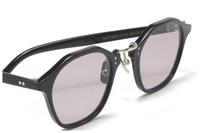 A.D.S.R. adsr サングラス SATCHMO2 サッチモ2 01 (a) Shiny Black