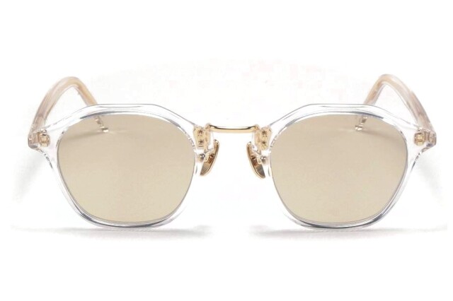 A.D.S.R. adsr サングラス SATCHMO2 サッチモ202 Clear Gold / Brown