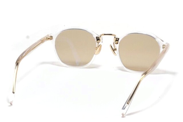 A.D.S.R. adsr サングラス SATCHMO2 サッチモ202 Clear Gold / Brown