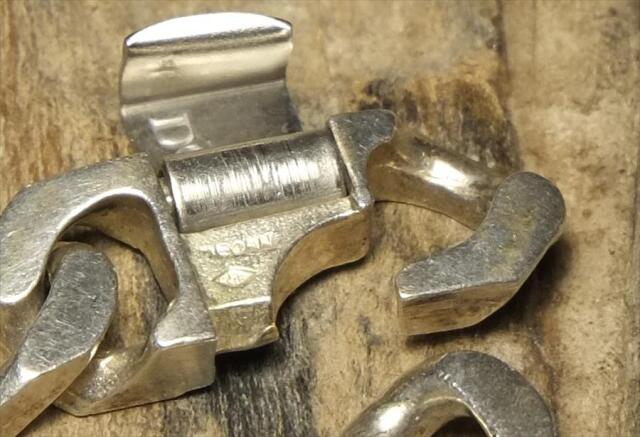 ヴィンテージ シルバー (B099) ビンテージ アクセ バングル ID  