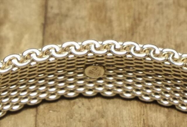 バングル ブレスレット ヴィンテージ シルバー 925 ジュエリー (B116)