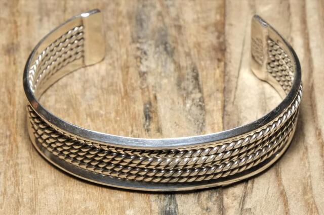 ヴィンテージ 仕組み メキシカンジュエリー Los Ballesteros バングル 