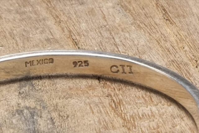 ブレスレット メキシカン ジュエリー ヴィンテージ シルバー 925 (B143)