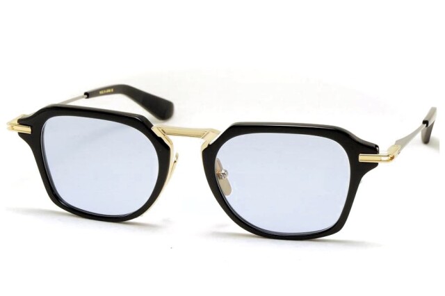 DITA (ディータ)  AEGEUS（アーガス） DTX413-A-01 Black-White Gold - Black Palladium w Blue