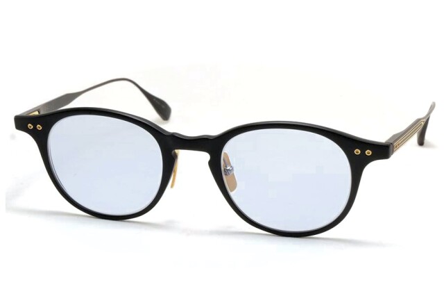 DITA ディータ メガネ 眼鏡 ASH (+) アッシュ 46 DTX148-A-01 Matte Black-Black Iron Blue lens【Size46】