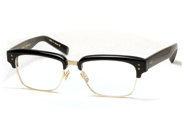 DITA (ディータ) STATESMAN 55 (ステイツマン) DRX-2011-J-55 Black - Black Swirl - Shiny 12K Gold