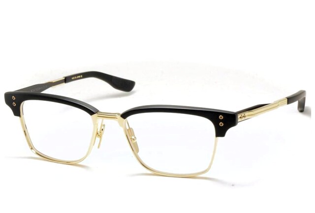 DITA (ディータ) STATESMAN SIX 52 （ステイツマン6） DTX132-52-02 Matte Black - White Gold - Matte Black 【Size52】