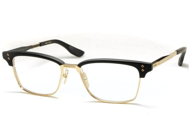 DITA (ディータ) STATESMAN SIX 55 （ステイツマン6） DTX132-55-02 Matte Black - White Gold - Matte Black 【Size55】