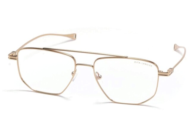DITA ディータ ランシア メガネ 眼鏡 LSA-115 DLX115 A 01 Gold Sand w Clear