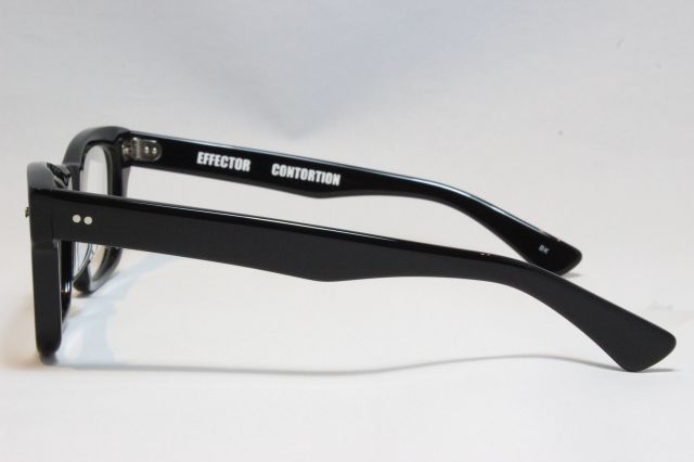 エフェクター コントーション メガネ 6mm EFFECTOR CONTORTION BK (Black) 