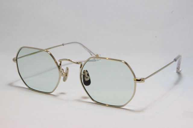 フリーダム スペクタクルス クリス サングラス ゴールド メタル FREEDOM SPECTACLES CHRIS (Gold/Light Green-Lens)