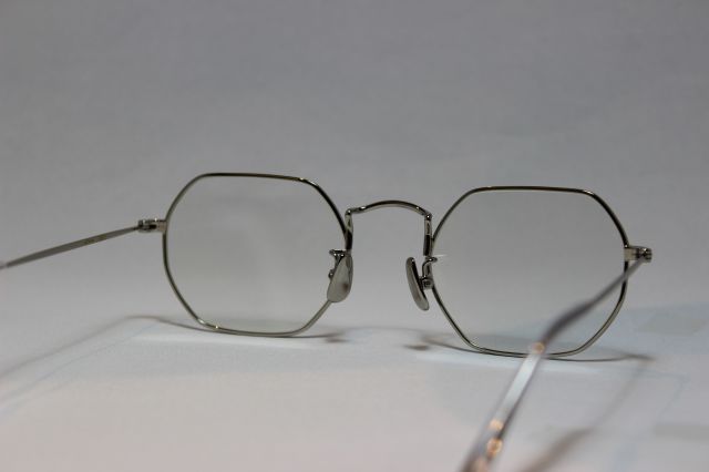 フリーダム スペクタクルス クリス メガネ シルバー メタル FREEDOM