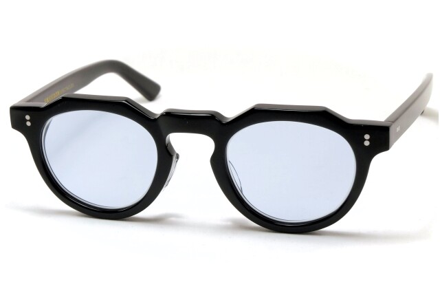 FREEDOM SPECTACLES フリーダムスペクタクルス メガネ 眼鏡 FS-003 BLACK ブラック ライトブルーレンズ