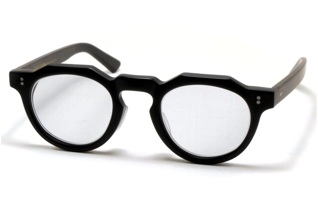 FREEDOM SPECTACLES フリーダムスペクタクルス メガネ 眼鏡 FS-003 MATTE BLACK マットブラック （艶なしブラック）ライトグレーレンズ