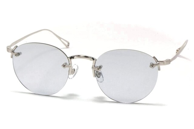 NEW. ニュー (NEWMAN ニューマン) メガネ サングラス GOBER コーバー C1 Blasted Silver ブラステッド シルバー グレー