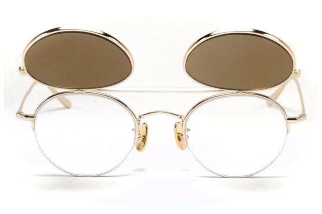 A.D.S.R. サングラス LARS ラーシュ 02 ( Gold / Brown ) ゴールド