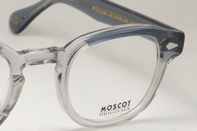 メガネ MOSCOT Moscot - LEMTOSH - light blue demo l LEMTOSH MONOCHROME LIGHT BLUE | Tinted Glasses | MOSCOT