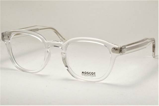 モスコット レムトッシュ メガネ MOSCOT LEMTOSH CRYSTAL クリスタル 49サイズ （CLR）