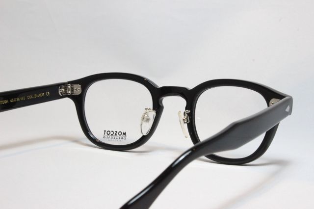 モスコット レムトッシュ メガネ MOSCOT LEMTOSH MP 46サイズ （ Black  