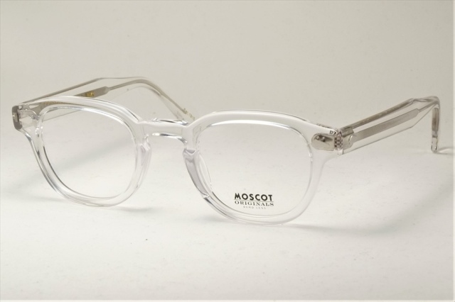 モスコット レムトッシュ メガネ MOSCOT LEMTOSH CRYSTAL レムトッシュ クリスタル 44サイズ（CLR）