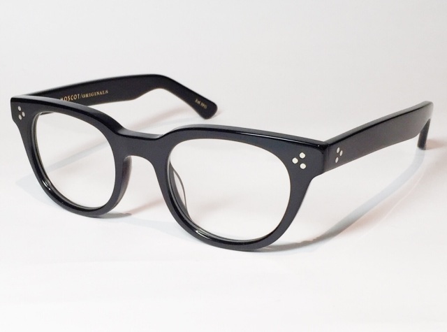 【送料無料】MOSCOT（モスコット）　VILDA  size:48 （ BLACK / CLEAR ）