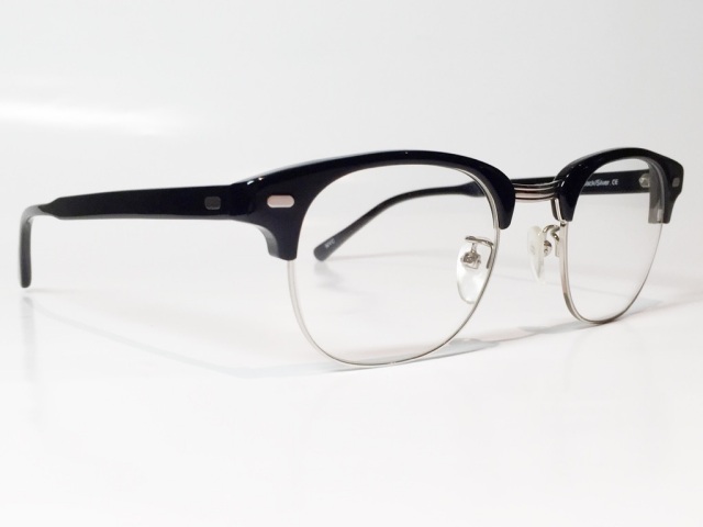 送料無料】MOSCOT（モスコット） YUKEL size:48 （ BLACK - SILVER