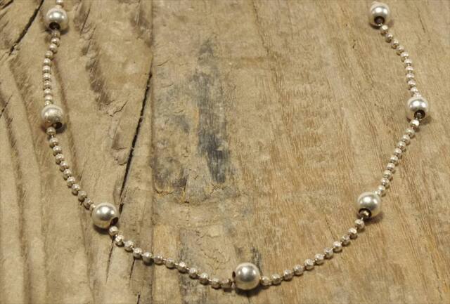 ヴィンテージ　イタリア シルバー ジュエリー ネックレス （N019)  Vintage Italy Silver 925 Necklace