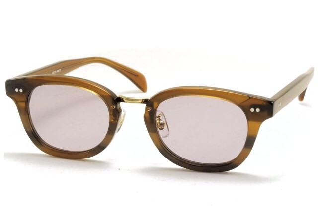NEW. サングラス　partisan Amazon | 【NEW./ニュウ】”NEW. PARTISAN II” C2 brown Half