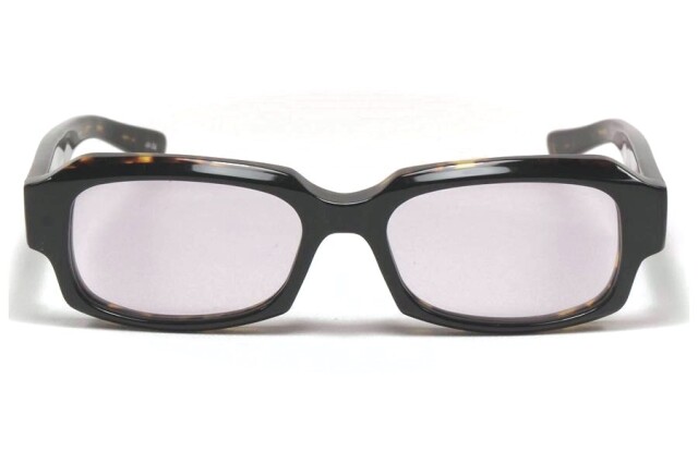 EFFECTOR エフェクター octaver スクエアフレーム クリアレンズ サングラス アイウェア メガネ マーブル ブラウン EFFECTOR（エフェクター） EFFECTOR YUSAKU ユーサク ブラック 松田
