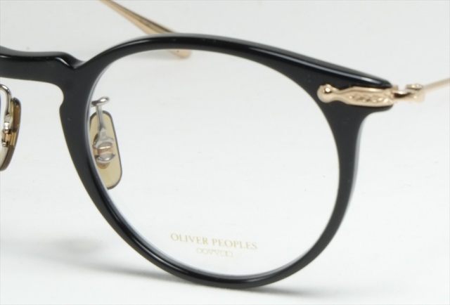 オリバーピープルズ マレット メガネ ブラック 日本製 ボストン  