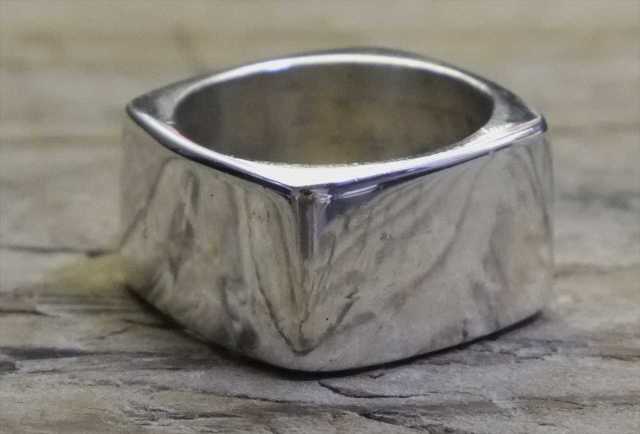 Vintage Mexican Silver 925 Ring Square （R010) ヴィンテージ　メキシカン　シルバー　アクセサリー　リング