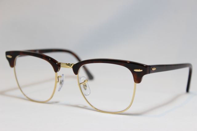 レイバン クラブマスター メガネ　ブロー RayBan CLUBMASTER W0366 (Size49 Clear)