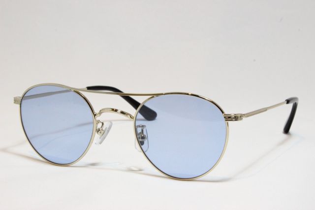 レミネンス サングラス メタル シルバー ライトカラー ツーブリ オリジナル Reminence IV-125 Silver (Silver/Blue-Lens)