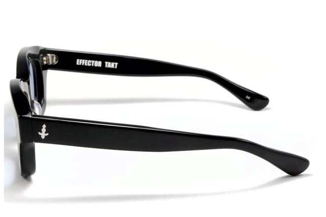 EFFECTOR エフェクター メガネ サングラス タクト TAKT BK BL ブラック