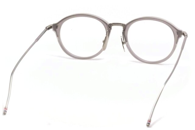 THOM BROWNE トムブラウン 眼鏡 UE0011A 068 49 SATIN CRYSTAL GREY
