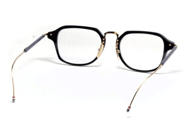 トム・ブラウン 国内100本限定 THOM BROWNE トムブラウン 眼鏡 UE0423A 415 52 Navy ネイビー