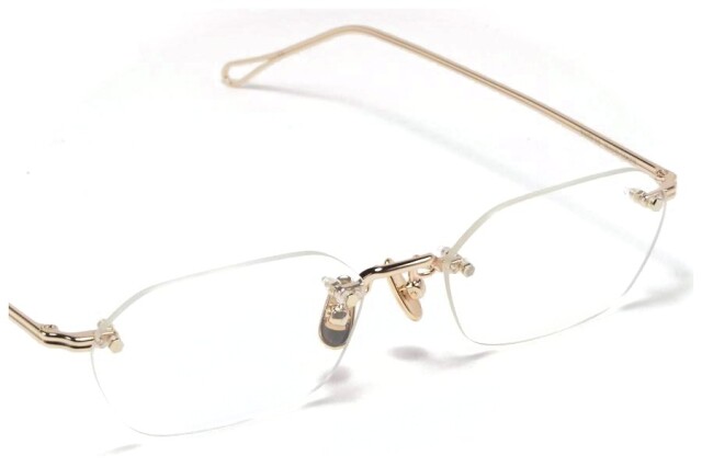 A.D.S.R. メガネ 眼鏡 VATH ヴァス 02 ゴールド