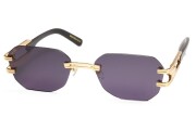 9five ナインファイブ メガネ サングラス ROYALS LITE ロイアルライト Black ブラック 24K GOLD Sunglasses