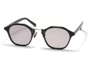 A.D.S.R. adsr サングラス SATCHMO2 サッチモ２ 01 (a) Shiny Black Silver / Gray