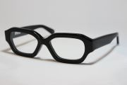 エフェクター ゲイン メガネ スクエア カッティング 多角形  EFFECTOR GAIN BK (Black)