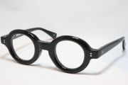 エフェクター リキッド メガネ 円形 丸型 個性的  EFFECTOR liquid  （Black）