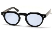 FREEDOM SPECTACLES フリーダムスペクタクルス メガネ 眼鏡 FS-003 BLACK ブラック ライトブルーレンズ
