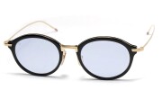 正規品-THOM BROWNE（トムブラウン）サングラス THOM BROWNE/トムブラウンTB-101-D-T 49sizeBLK 12K-GOLD